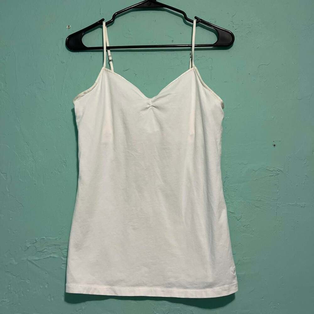American Eagle Outfitters White Built-in Bra Camisole
